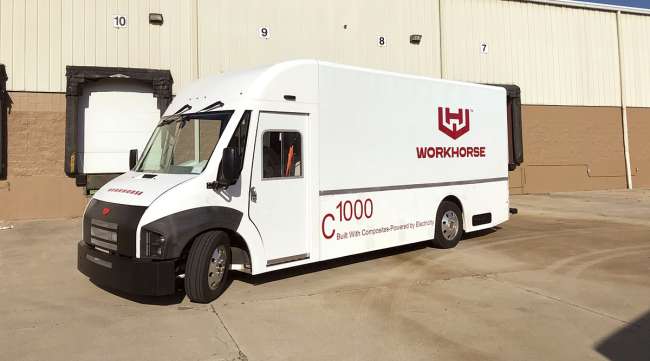 The Workhorse C-1000 delivery van