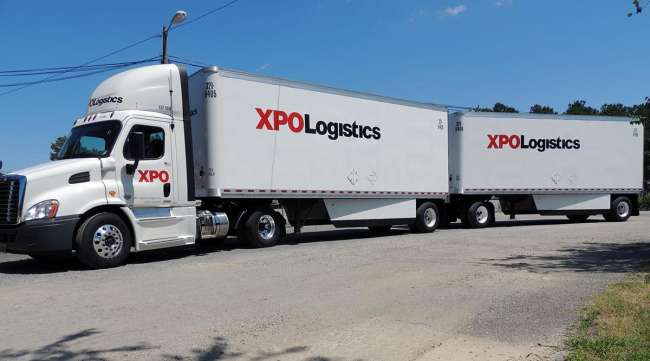 XPO Logistics tractor-trailer
