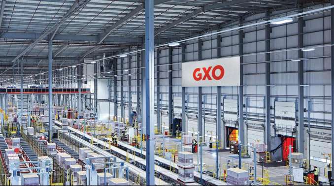 A GXO warehouse.