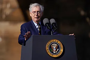McConnell speaks at the event