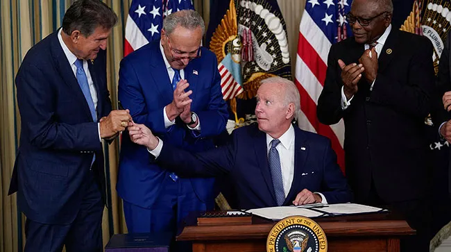 Joe Biden signs IRA