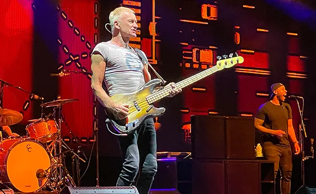 Sting performs at Daimler event