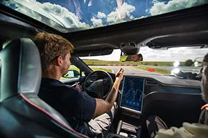 Tesla Model 3 test drive