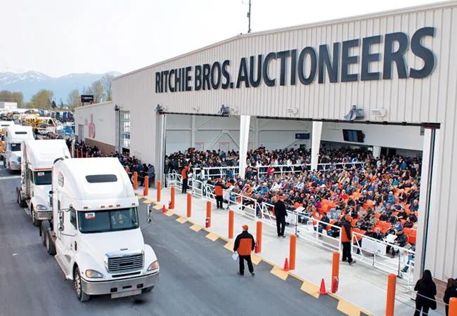 Ritchie Bros. Auctioneers site
