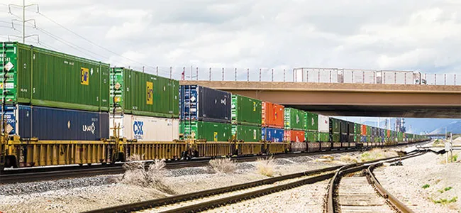 Intermodal containers in Utah