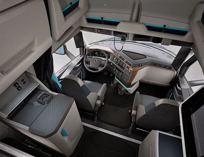 New Volvo VNL interior