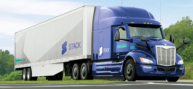 A Stack AV truck
