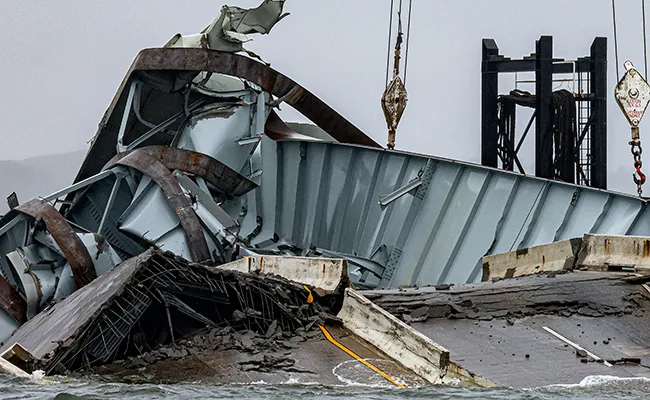 Baltimore wreckage