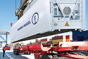 Kuehne + Nagel container