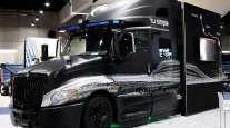 Navistar International truck with TuSimple technology at MCE 2022