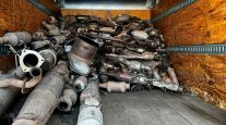 Stolen catalytic converters that were recovered