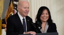 Joe Biden and Julie Su