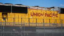 Union Pacific train engine
