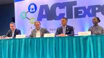 Hydrogen fuel cell panelists at 2022 Act Expo