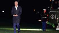 President Biden arrives at White House after returning from Europe