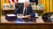 President Biden signs the $1.9 trillion COVID-19 relief bill