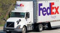 A FedEx Freight Truck