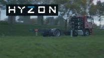 Hyzon truck and logo