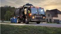 Mack LR refuse truck