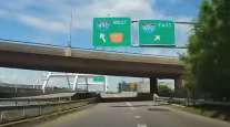 Interstate 490 in Rochester, N.Y. 