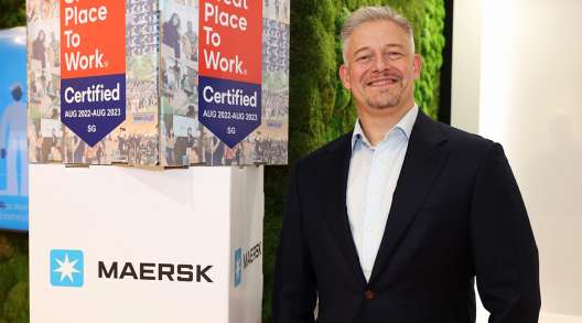 Ditlev Blicher, Asia Pacific region president of A.P. Moller-Maersk A/S