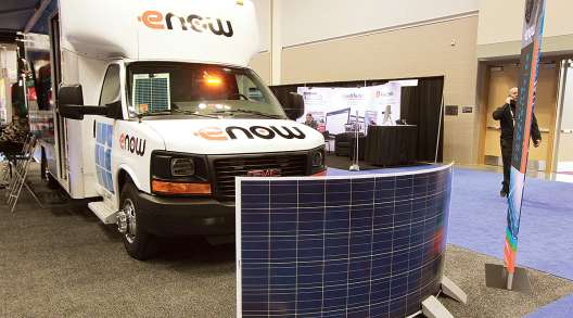 eNow solar charging
