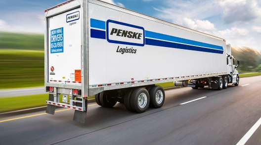Penske Logistics trailer