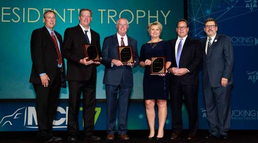 President's Trophy Award winners