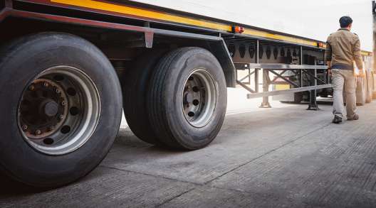 Getty Image of truck tires