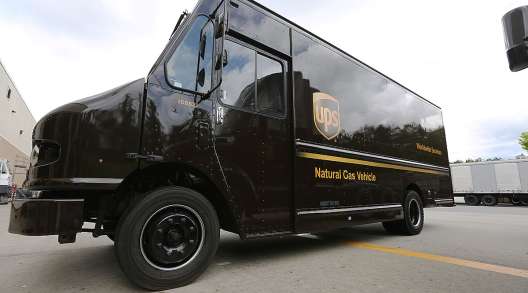 UPS CNG truck