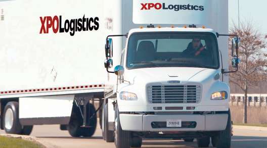 An XPO Logistics truck