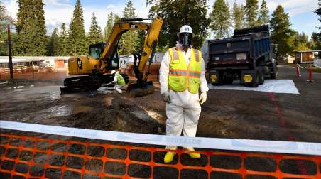 Asbestos cleanup in Montana