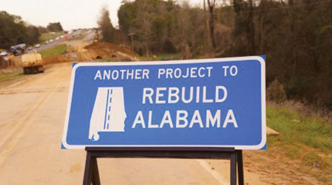 Rebuild Alabama sign
