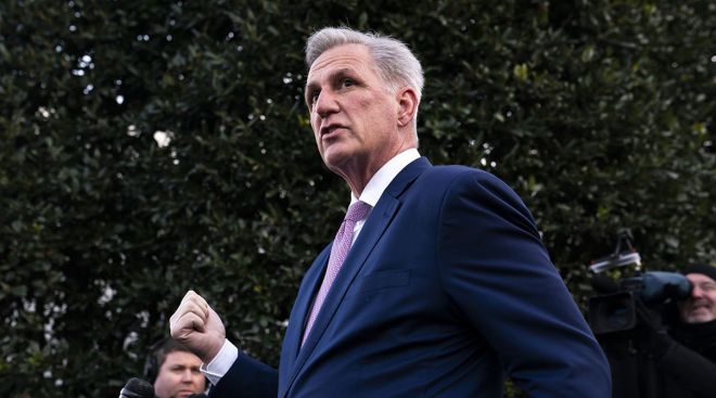 Speaker of the House Kevin McCarthy (R-Calif.)
