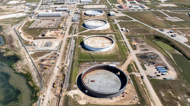 Strategic Petroleum Reserve storage in Texas