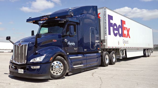 Aurora and FedEx are doing autonomous testing in Texas