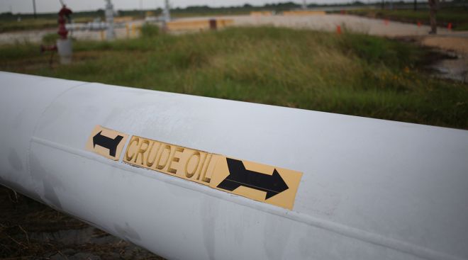Crude oil pipelines