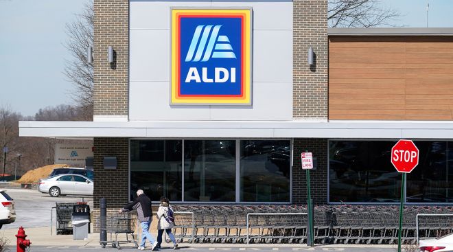 An Aldi grocery store
