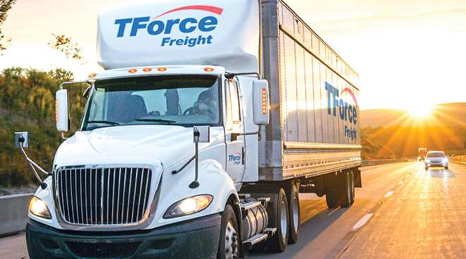 TForce Freight truck