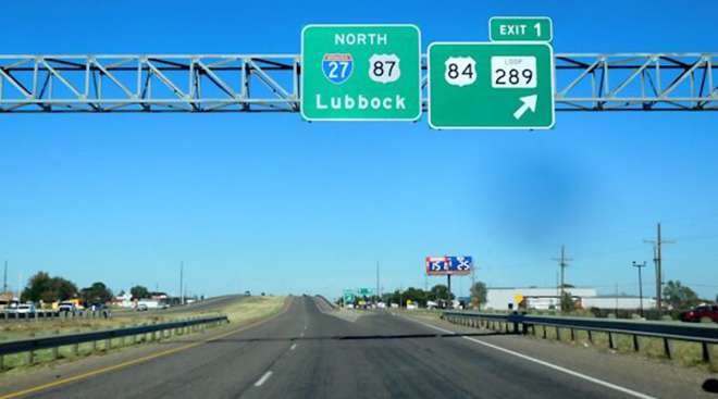 Interstate 27 in Texas