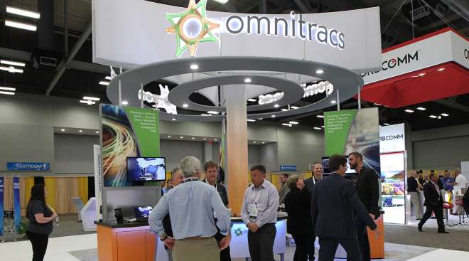 Omnitracs booth