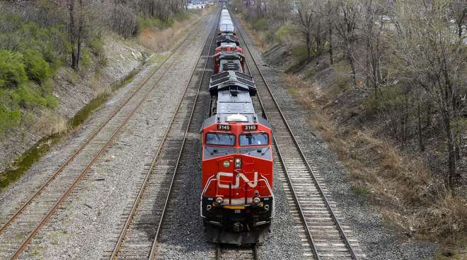 CN Railway locomotive