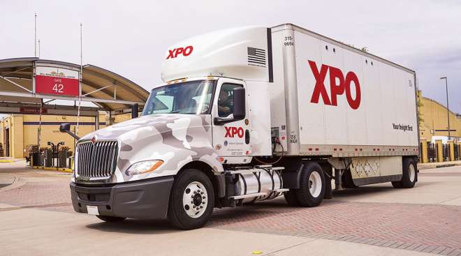 XPO camo truck