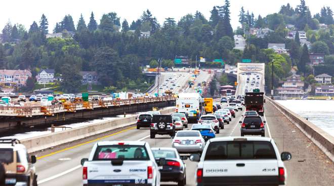 Traffic in Washington state
