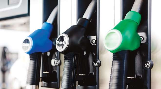 Getty Image of fuel pumps