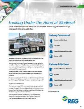 Diesel Techs Confirm Performance of Biodiesel Blends