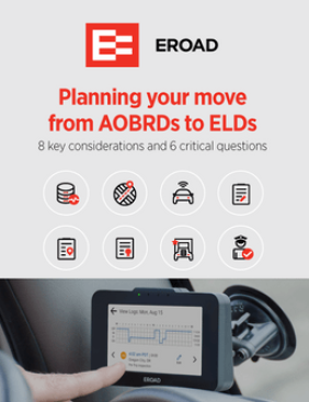 Planning Your Move From AOBRDs to ELDs