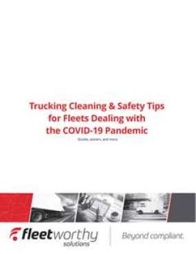 Trucking Cleaning & Safety Tips for Fleets During COVID-19