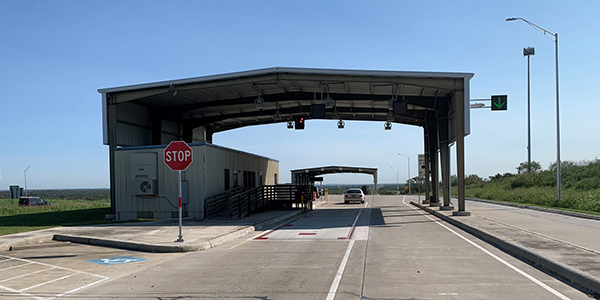 New truck inspection station in Seguin, Texas